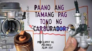 Paano mag tono ng carburador or Carburetor tuning animation [upl. by Hammond]