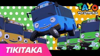 TIKI TAKA 🏓🏓🏓 Tayo Ver  Kids song  Tayo songs for children l Tayo the Little Bus [upl. by Wiatt]