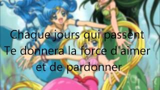 Mermaid Melody  Mother Symphony Lyrics French version [upl. by Tarsuss]