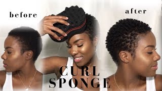 Curl Sponge Tutorial  Nia Hope [upl. by Namyl]