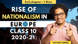 The Rise of Nationalism in Europe Class 10 One Shot  Preboards Preparation  Victory Series [upl. by Kapoor392]