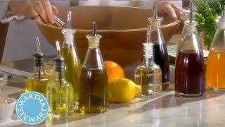 Variation on Vinaigrettes⎢Martha Stewarts Cooking School [upl. by Nyrehtac881]