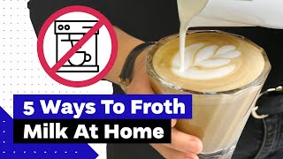 How To Froth Milk At Home Best Milk Frothers Review [upl. by Solhcin338]