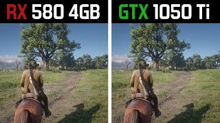 RX 580 4GB vs GTX 1050 Ti in 2021  Test in 10 Games [upl. by Ashok866]