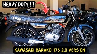 KAWASAKI BARAKO 175 20 VERSION 2024 MODEL  Pwede sa lahat [upl. by Thormora]