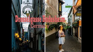 Drosselgasse Rudesheim Am Rhein [upl. by Brigid]