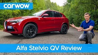 Alfa Stelvio Quadrifoglio 510hp review  see why it’s the ONLY fun SUV  carwow [upl. by Cutcliffe]