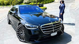 2021 Mercedes S Class Long  AMG S350d Full Review Drive Interior Exterior [upl. by Godrich458]