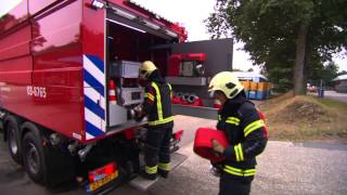 Brandweer Drenthe neemt afscheid van de brandkraan [upl. by Fidela]