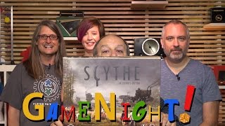 Scythe  GameNight Se4 Ep22  How to Play and Playthrough [upl. by Glen]