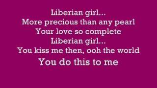 Michael Jackson  Liberian Girl  Lyrics [upl. by Hasan107]