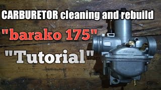 Cleaning carburetor barako 175 [upl. by Lemuel415]