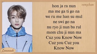 NCT U  Know Now Easy Lyrics [upl. by Arvin518]