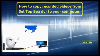 How to copy settop box recorded videos to PC [upl. by Kemble]