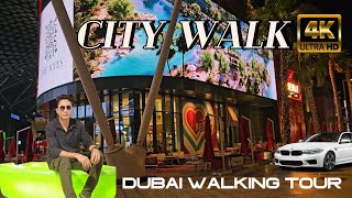 Dubai City Walk 4k Walking Tour [upl. by Adkins107]