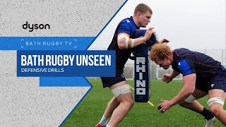 BATH RUGBY UNSEEN  Defensive drills [upl. by Wanda]