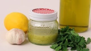 Lemon amp Garlic Vinaigrette Recipe  Laura Vitale  Laura in the Kitchen Episode 430 [upl. by Connor]