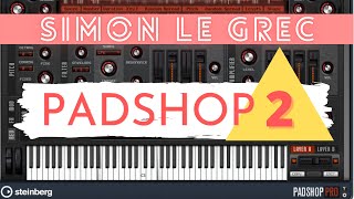 Steinberg  Padshop 2  Synth Comp Presets [upl. by Eybba]