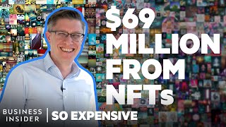 Beeple Explains The Absurdity Of NFTs  So Expensive [upl. by Therese]