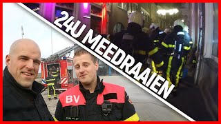 Op uitruk tijdens 24 uursdienst  Brandweervloggers Rick amp Richard  VLOG25 [upl. by Airemaj747]