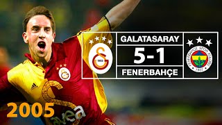 Nostalji Maçlar  Galatasaray 5  1 Fenerbahçe 20042005 Türkiye Kupası Finali 🏆 [upl. by Imas]