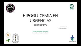 Hipoglucemia en Urgencias [upl. by Orsini497]