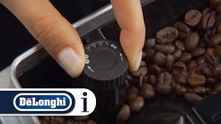 Magnifica S  How to adjust the coffee mill on your coffee machine [upl. by Naga]