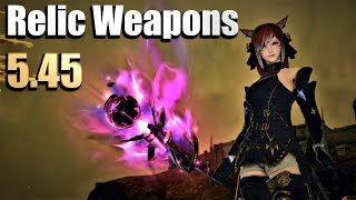 All New Ilvl 515  Relic Weapons  Shadowbringers Relic 3rd Stage [upl. by Akcirehs898]