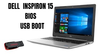 How To Enable USB Boot On Dell Inspiron 15 5000 Series [upl. by Asher145]