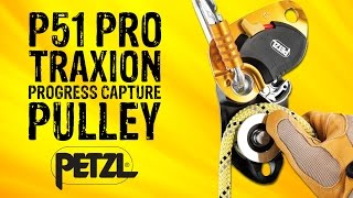 Petzl P51 Pro Traxion Progress Capture Pulley Breakdown [upl. by Hanoj]