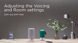 How to adjust the Voicing and Room Settings of ZIPP and ZIPP MINI through the Libratone App [upl. by Akiehsat306]