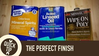 Finishing How to Mix and Apply an OilPoly Blend [upl. by Stahl223]