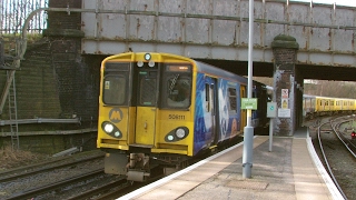 Half an Hour at 216  Birkenhead North Station 1022017  Class 507 508 terminus [upl. by Auqenes993]