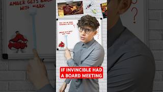 If Invincible Had A Board Meeting funny comedy skit invincible [upl. by Geiger]