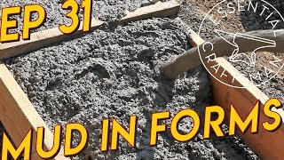 Pouring Concrete Footings Ep31 [upl. by Guyon232]