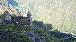 Climbing Wayna Picchu amp the stairs of death [upl. by Ainafetse]