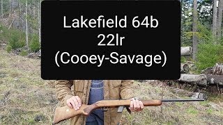 Lakefield model 64b 22lr CooeySavage [upl. by Nylatsyrc]