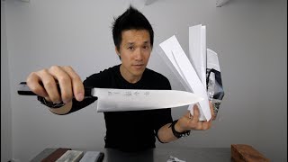 The Ultimate Knife Sharpness Test [upl. by Aneres479]