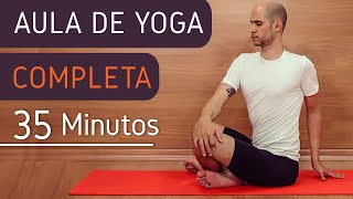 Aula completa de Yoga  Yoga para Iniciantes [upl. by Aisitel]