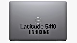 Dell Latitude 5410 intel core i5 10th gen Unboxing in 2020 [upl. by Kurtzig311]