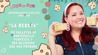 Cómo elaborar una deliciosa masa de galletas de mantequilla ideal para galletas con royal icing [upl. by Avot677]