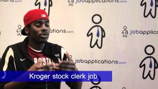 Kroger Interview  Stock Clerk [upl. by Paradies]