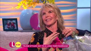 Trudie Styler Gets Surprised By Her Husband Sting  Lorraine [upl. by Jorgenson675]