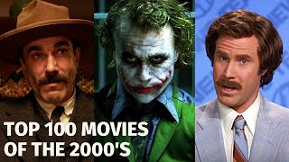 TOP 100 MOVIES OF THE 2000S  Decade in Review [upl. by Hutt]