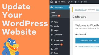 HowTo Update your WordPress Website Theme and Plugins [upl. by Schoening]