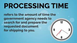 Vital Record Processing Times Explained [upl. by Anura]