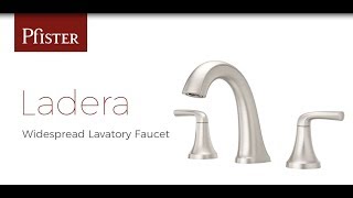 Installing a Ladera Widespread Bathroom Faucet [upl. by Iuq526]