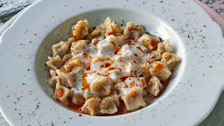 TURKISH MANTI  Mantu Dumplings With Meat amp Vegetarian Filling Ideas [upl. by Ginnifer]