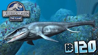 MOSASAUR UNLOCKED  Jurassic World  The Game  Ep 120 HD [upl. by Anisah484]