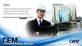 Overview of New Certified Energy Manager CEM Training Program [upl. by Rosette]